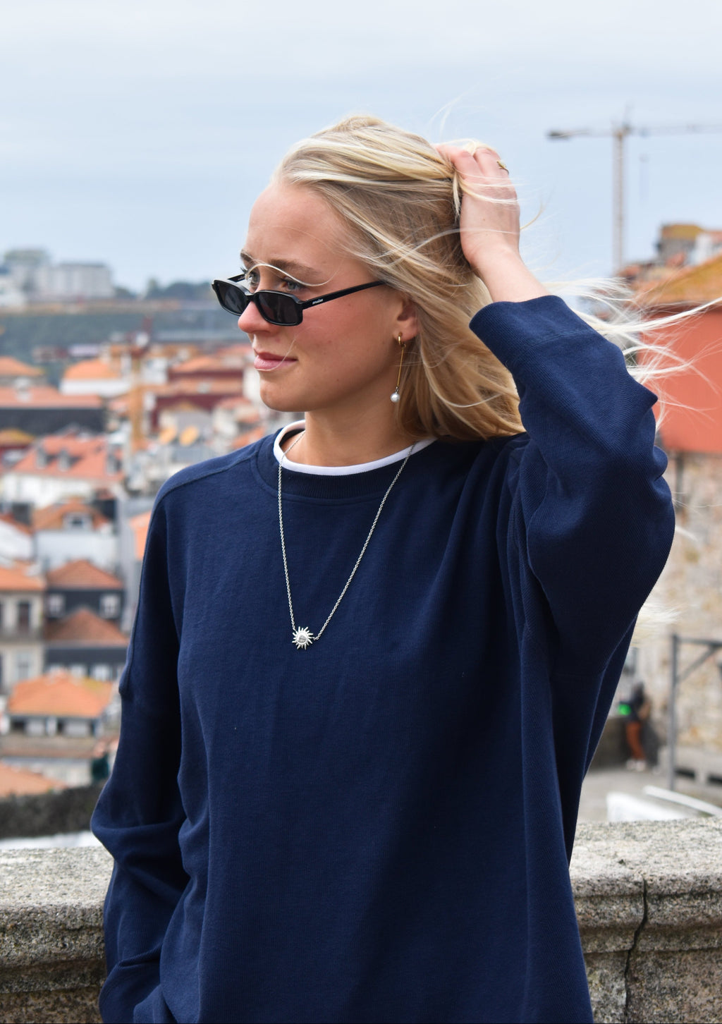 Sun & Moon Scapular Necklace