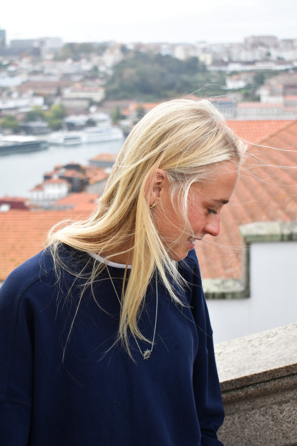 Sun & Moon Scapular Necklace