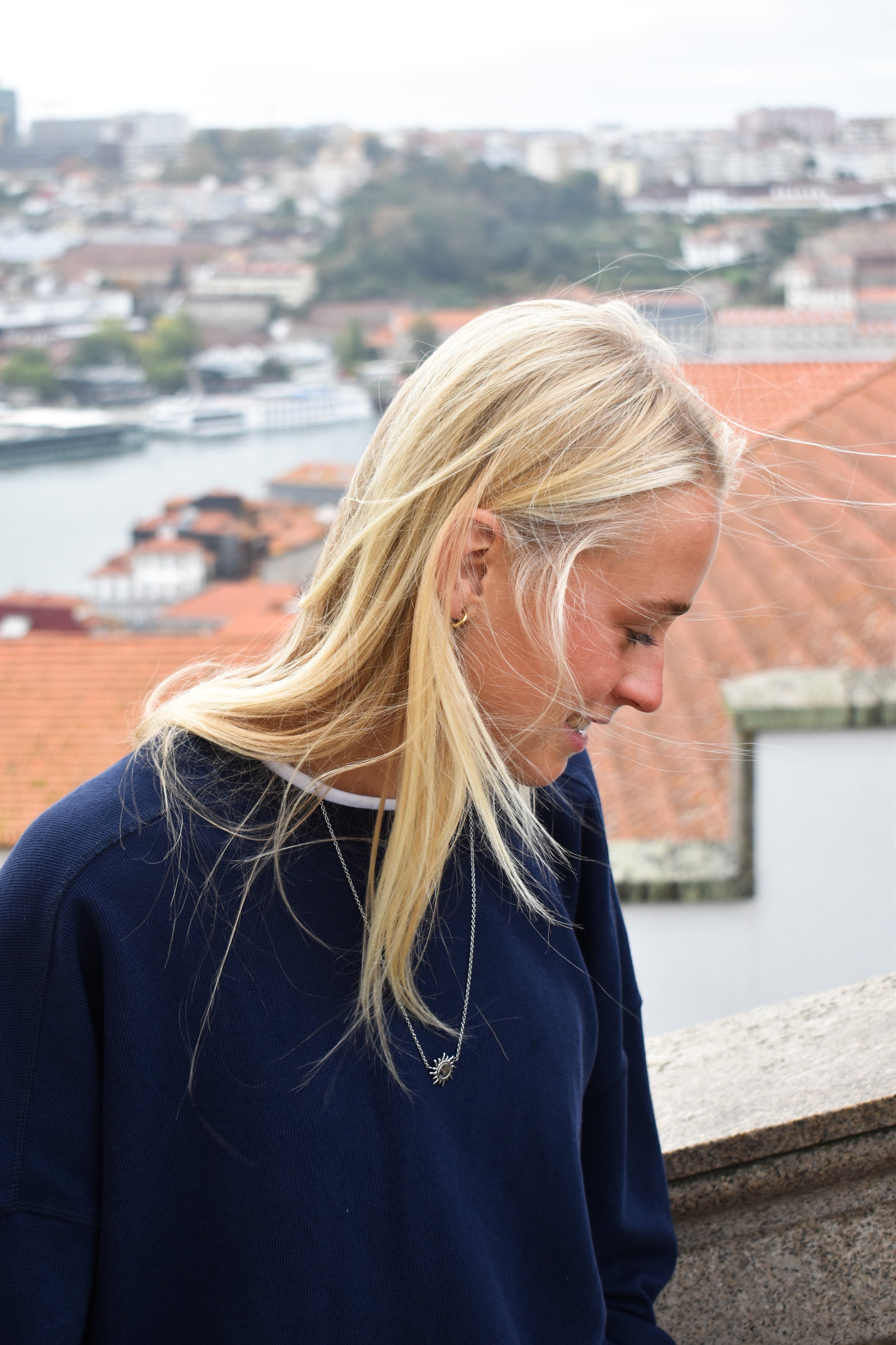 Sun & Moon Scapular Necklace